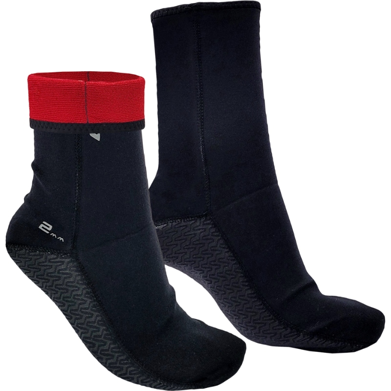 Ocean Hunter Plush Sock is constructed of the industry’s most premium high-stretch neoprene materials making them simply one of the best socks available.