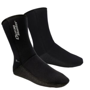 Ocean Hunter Plush Sock is constructed of the industry’s most premium high-stretch neoprene materials making them simply one of the best socks available.