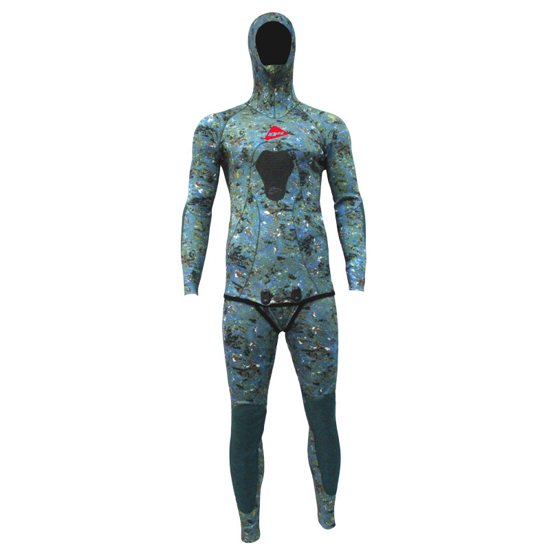 By using the successful Extreme panel design which is well known for its comfort and fit, we added HS super-stretch neoprene to further increase comfort and reduce breathing effort leading into your dive.